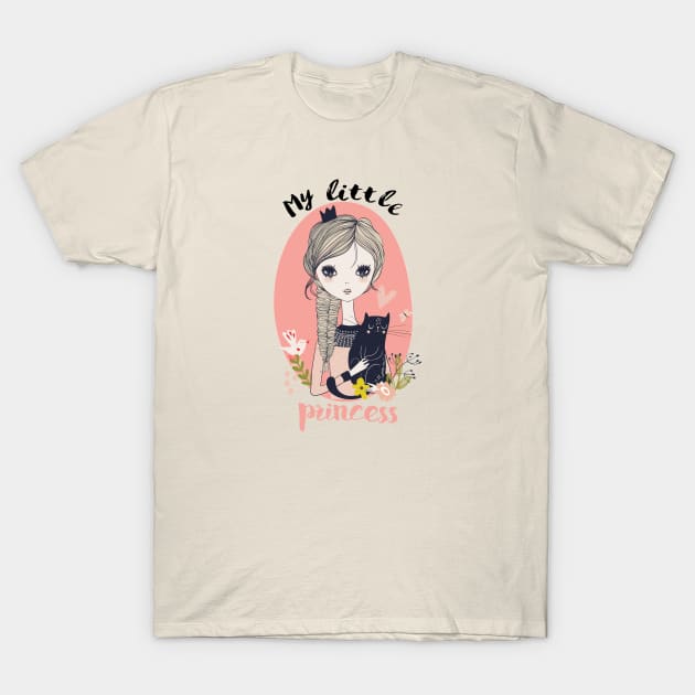 My Little Princess 3 T-Shirt by EveFarb